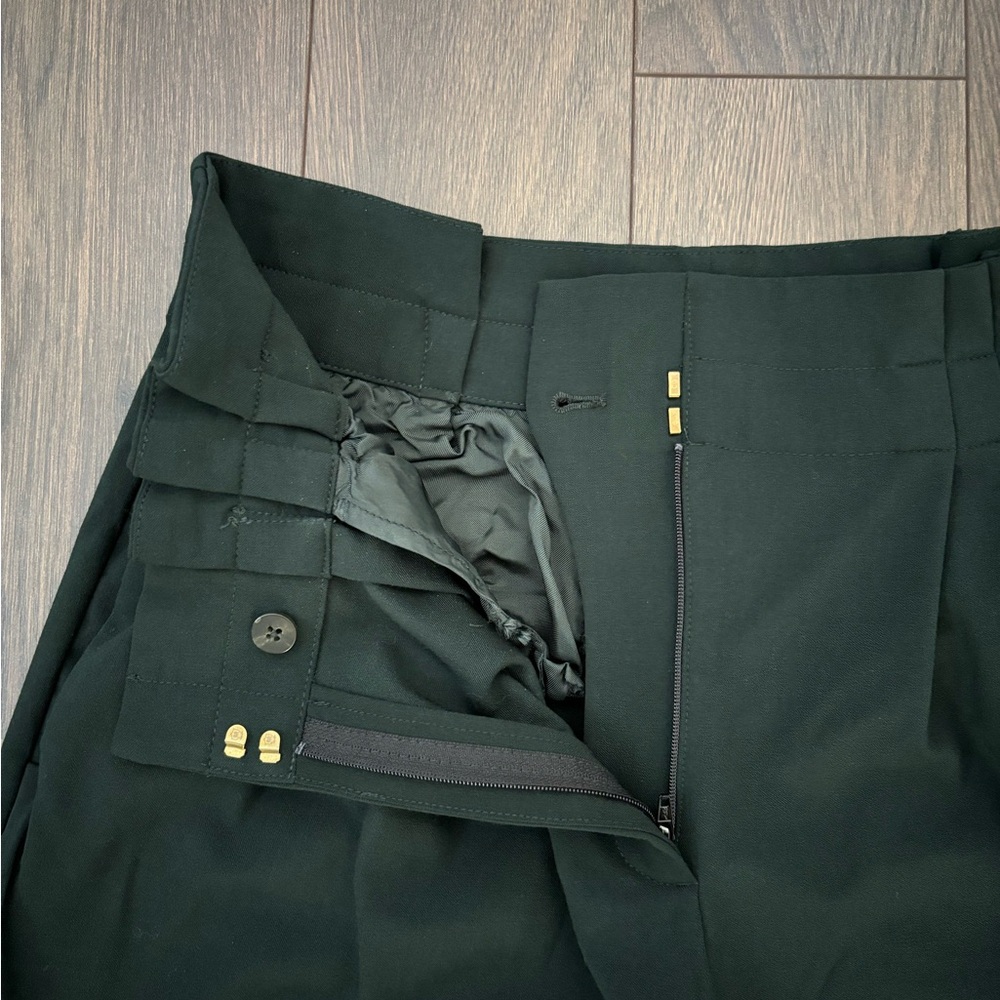 Massimo DUTTI Forest Green Carrot Fit Trousers Size 10 - Picture 9 of 17
